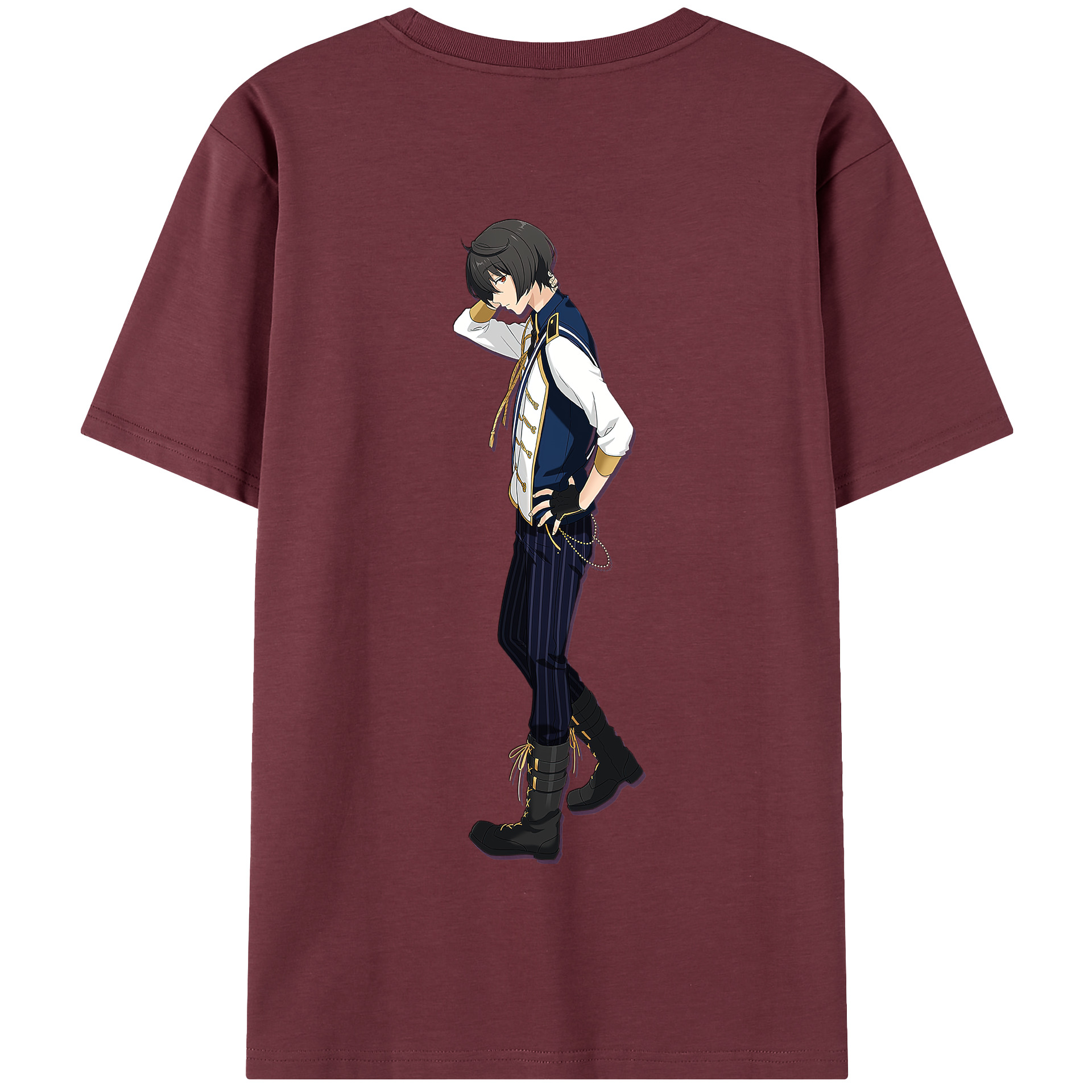 （画像用） あんさんぶるスターズ! Ensemble Stars 綿100％半袖Tシャツ（背面プリント）